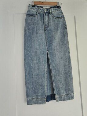 English Factory Denim Skirt Size XS, NWOT